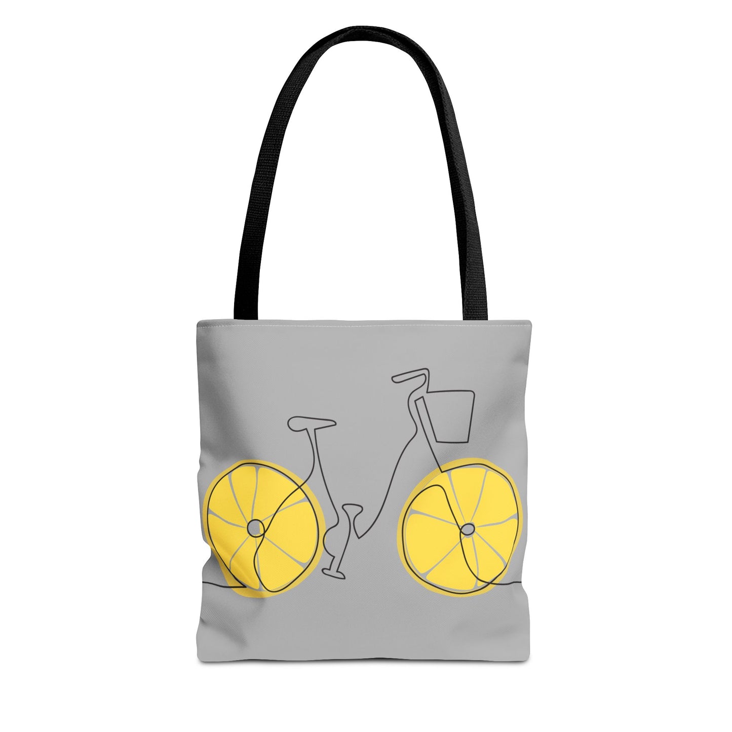 Lemon Bike Tote Bag