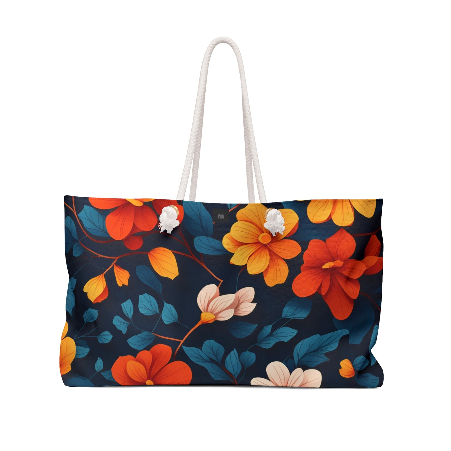 Floral Weekender Tote Bag