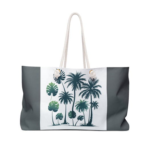 Tropical Palm Weekender Tote Bag