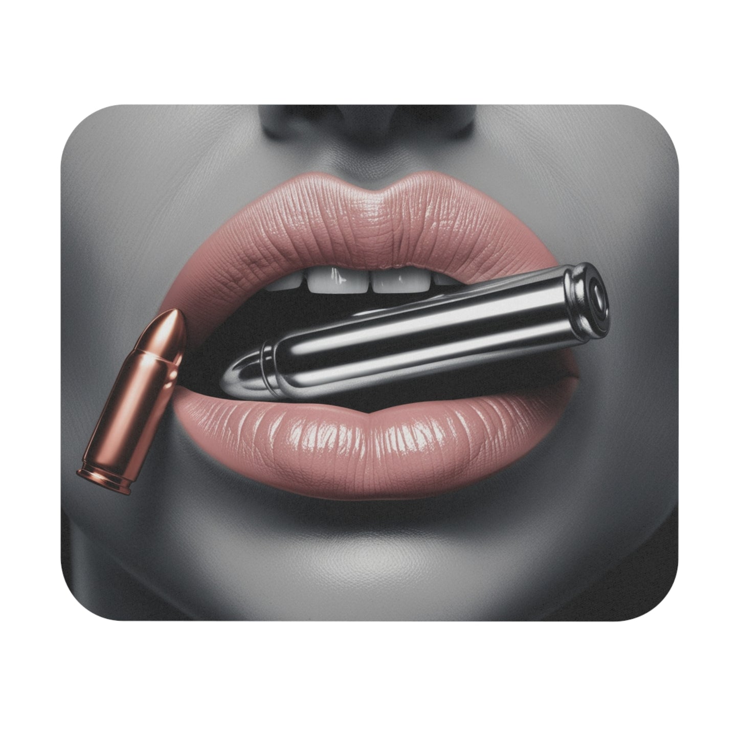 Bullet Lips Mouse Pad