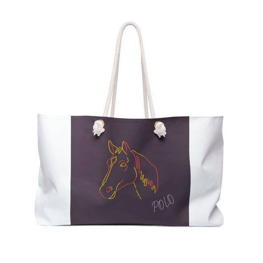 Polo Horse Weekender Tote Bag