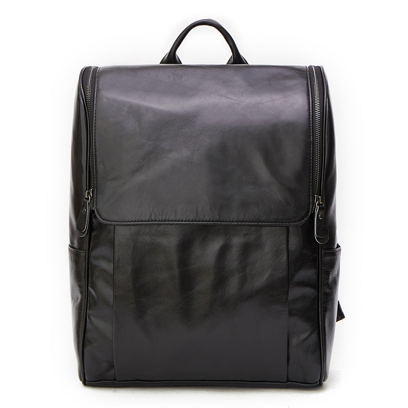 Urban Leather Computer Backpack