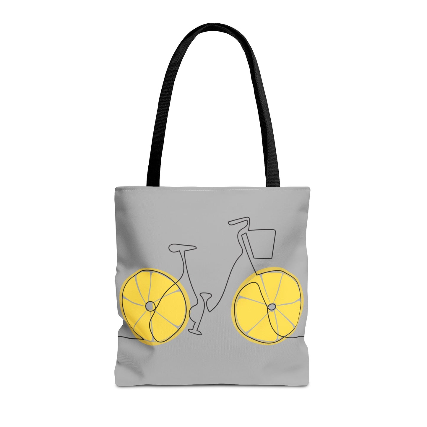 Lemon Bike Tote Bag