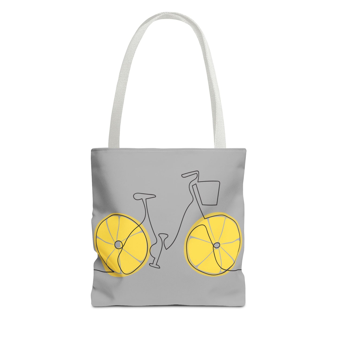 Lemon Bike Tote Bag