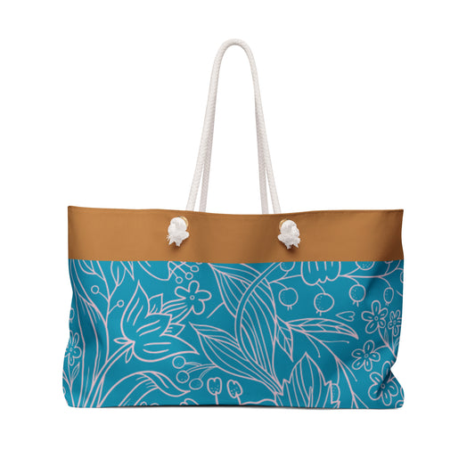 Boho Weekender Tote Bag