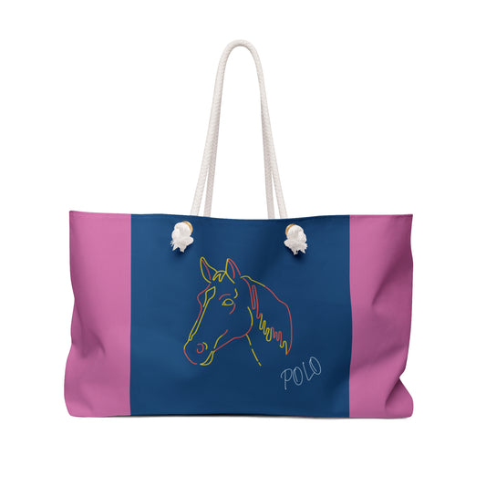 Polo Horse Weekender Tote Bag