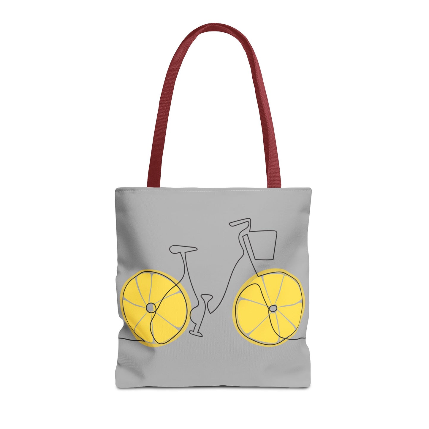 Lemon Bike Tote Bag