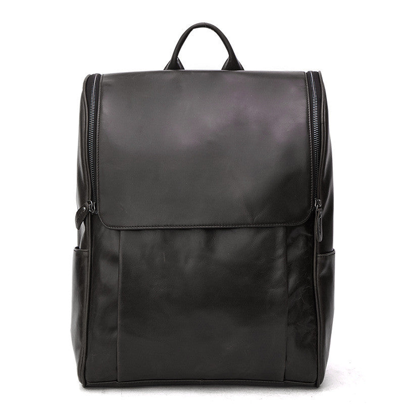 Urban Leather Computer Backpack