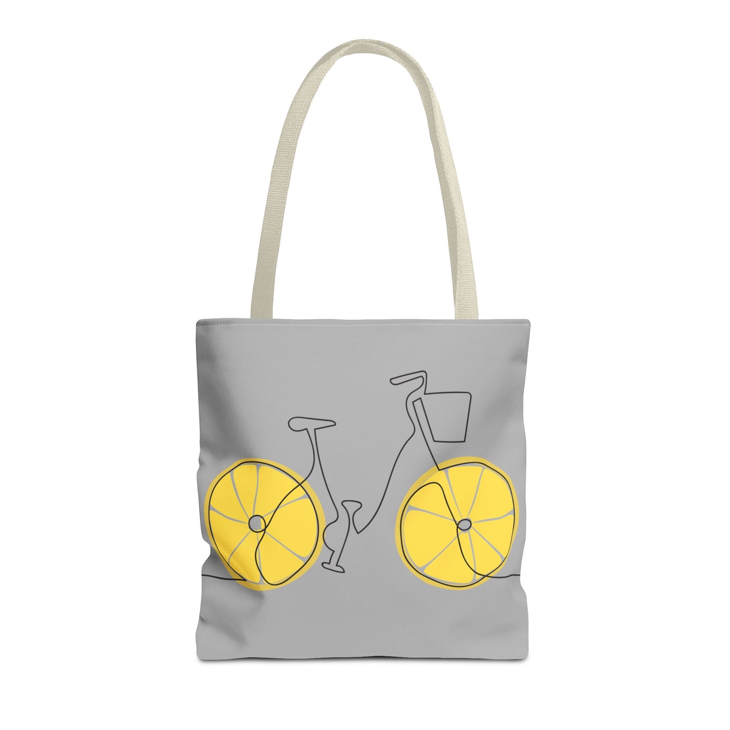 Lemon Bike Tote Bag