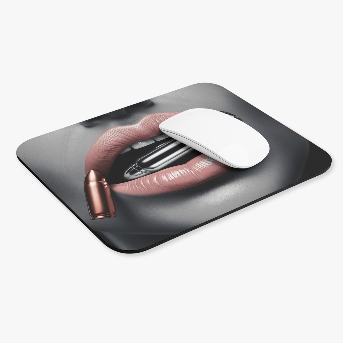 Bullet Lips Mouse Pad