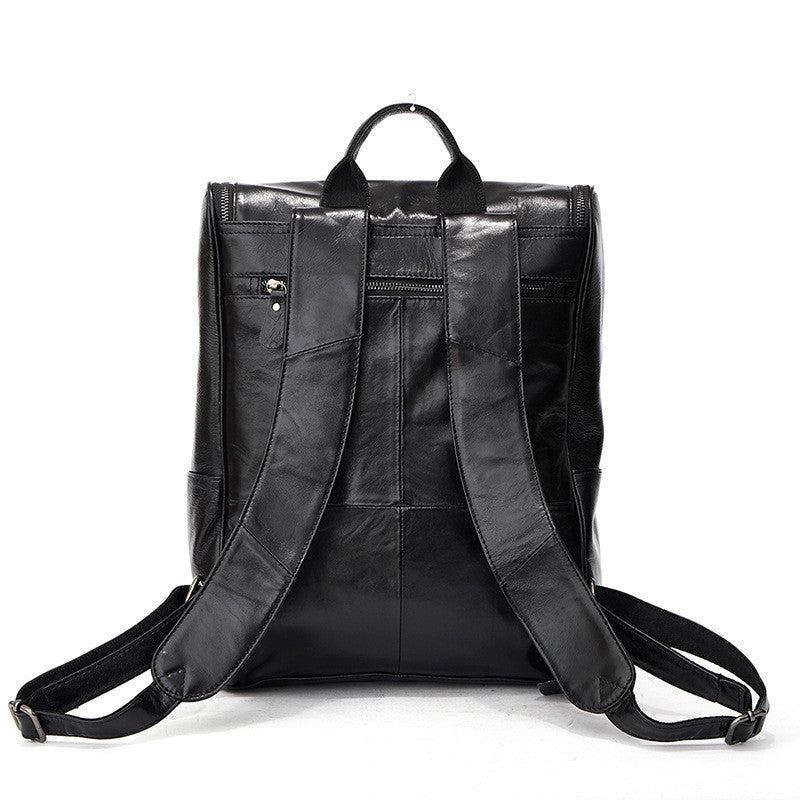 Urban Leather Computer Backpack