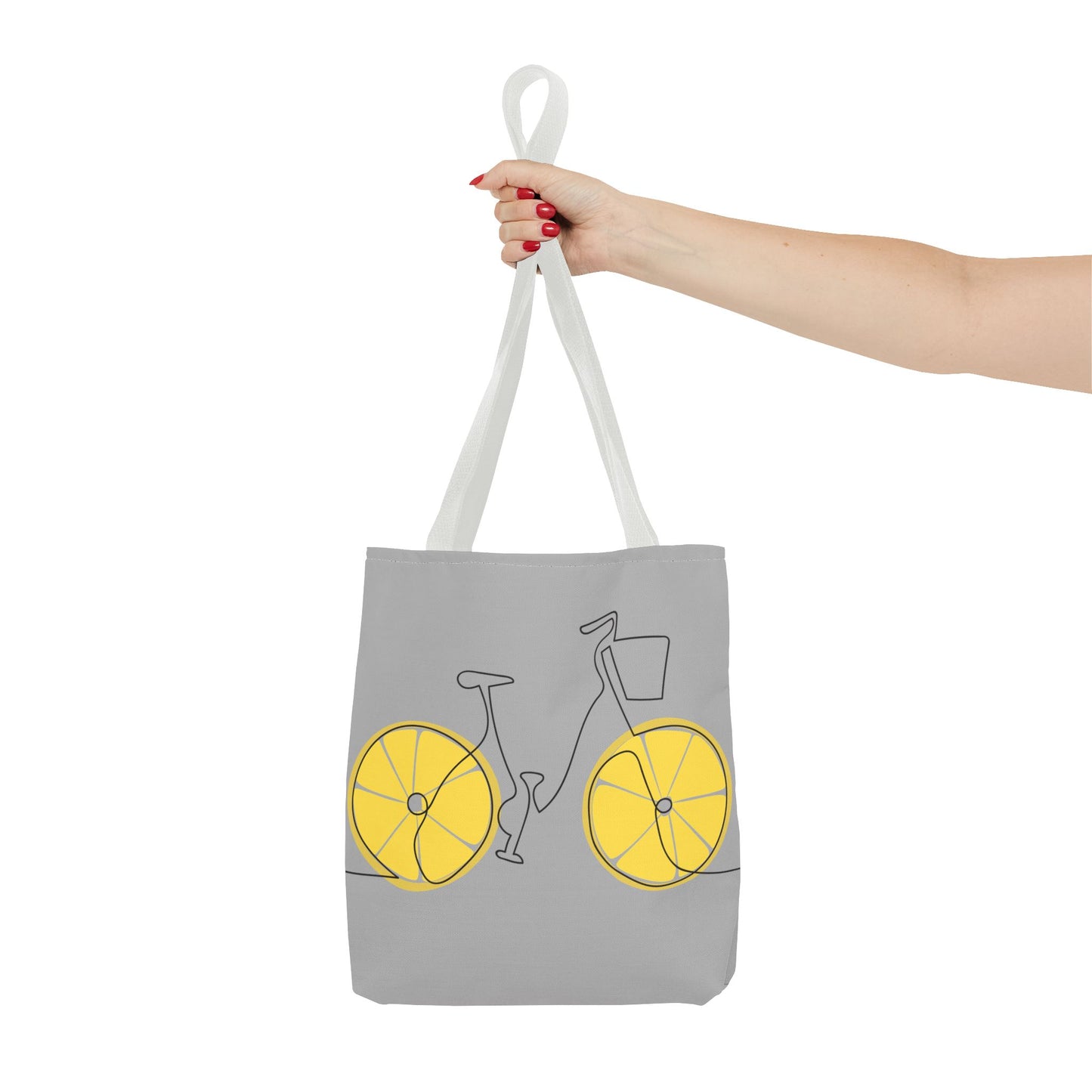 Lemon Bike Tote Bag