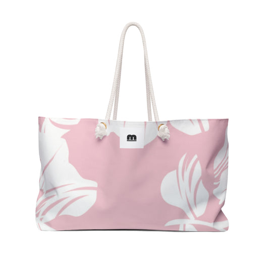 Tropical Leaf Weekender Bag