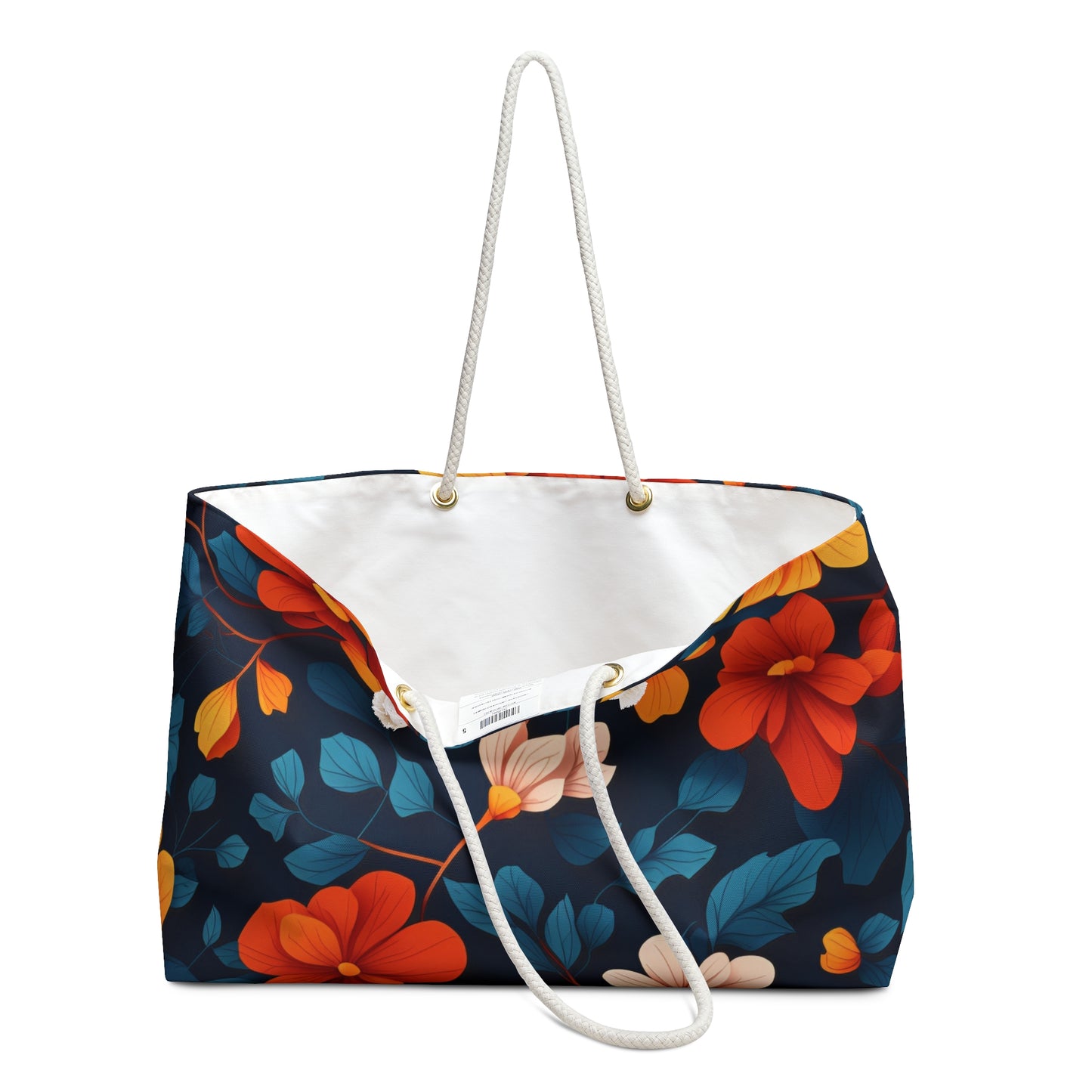 Floral Weekender Tote Bag