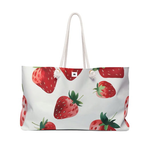 ''Strawberry Patch'' Weekender Bag